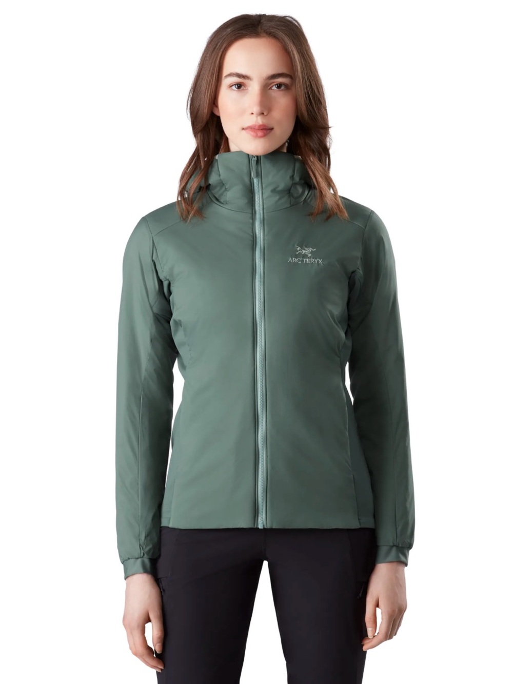 Arc'teryx Women's Green Outdoor Zip Up Lightweight Jacket Size SP